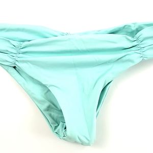 L Space  Womens Blue Bottom Bikini L